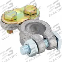GROTE Battery Terminal: Universal, Top Post, 6 to 2/0 ga, Negative/Positive, Lead, 2.6 in Overall Wd (MPN 84-9135). Key specifications — Contact Material: Lead; Alignment: Universal; Connection Type: Top Post; Gauge: 6 to 2/0 ga; Polarity: Negative/Positive; Brand: GROTE.