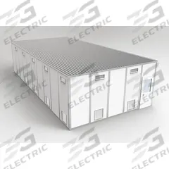 PORTA-FAB Modular Cleanroom: 40 ft x 20 ft x 10 ft, 800 sq ft Int Area, STC 31 (MPN 8CR2040). Key specifications — Brand: PORTA-FAB; Sound Transmission Coefficient: STC 31; Wall Material: Steel; Assembled: Unassembled.
