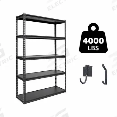 APPROVED VENDOR General Purpose Boltless Metal Shelving: Standalone, Heavy Duty, 36 in x 18 in - Medium-Duty Particleboard Decking Boltless Shelving
