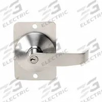 TELL MANUFACTURING Exit Device Trim: 48 in Max Door Wd, Chrome (MPN EDEKT80-26D). Key specifications — Ligature Resistance: Not Ligature-Resistant; Brand: TELL MANUFACTURING; Outside Trim Type: Lever; Exit Device Style: Lever.