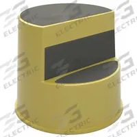 APPROVED VENDOR Step Stool: 13.5 in Overall Ht, 350 lb Load Cap, 2 Steps, Plastic, Wt-Actuated (MPN 5M655). Key specifications — Product Type: Step Stool; Stacking: Not Stackable; Brand: APPROVED VENDOR; Color: Tan; Feet Material: Plastic; Feet Type: Slip-Resistant; Folding: Not Foldable; Includes Handrails: Handrails Not Included.