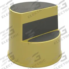 APPROVED VENDOR Step Stool: 13.5 in Overall Ht, 350 lb Load Cap, 2 Steps, Plastic, Wt-Actuated (MPN 5M655). Key specifications — Product Type: Step Stool; Stacking: Not Stackable; Brand: APPROVED VENDOR; Color: Tan; Feet Material: Plastic; Feet Type: Slip-Resistant; Folding: Not Foldable; Includes Handrails: Handrails Not Included.