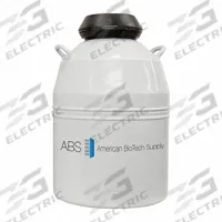 AMERICAN BIOTECH SUPPLY Cryogenic Canister: 36 L Capacity, 30 5/8 in Overall Dia, Aluminum (MPN ABS ET 36). Key specifications — Brand: AMERICAN BIOTECH SUPPLY; Material: Aluminum; Includes: Canister.