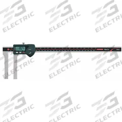 MAHR Universal Jaw Digital Caliper: 0 in to 20 in /0 mm to 500 mm, Cabled, +/- 0.003 in Accuracy (MPN 4112723). Key specifications — attr1184461: +/- 0.003 in; attr1184462: 0.0005 in/0.01 mm; attr1184471: Inside; attr1184472: Interchangeable Point; attr1184496: MAHR.