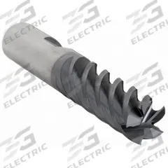 CLEVELAND Square End Mill: Carbide, TiAlN Coated, 5 Flute, 5/8" Mill Dia, 2-1/2" LOC, 5" OAL (MPN C80446)