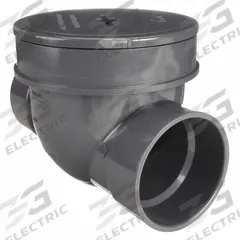 SPEARS Backwater Valve: 6 in Pipe Size, Socket, PVC, PVC, 43 psi Max. Pressure (CWP) (MPN S675P). Key specifications — Connection Type: Socket; Includes Extension Kit: No Extension Kit; Brand: SPEARS.
