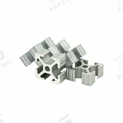 T-Slot Framing System: 10 Series, 10 ft Lg, 2 in x 2 in, Silver, Quad, Grooved, 8 Slots (MPN 2020-120). Key specifications — System of Measurement: Inch; Finish: Anodized; Product Type: T-Slot Profile; Material: Aluminum; Yield Strength: 35,000 psi; Manufacturer Part Number: 2020-120; Brand: 80/20.
