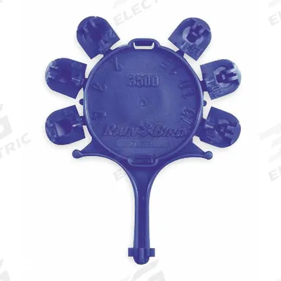 RAIN BIRD Spray Head Nozzle Set: 40 to 360°, 25 to 50 ft, 0.5 to 4.60 gpm, 25 to 55 psi - Sprinkler Nozzle Trees
