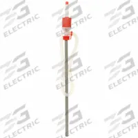 ACTION PUMP Hand Pump: Siphon Action, Pump with Hose, PVC Housing, 7 gal per stroke, Piston, 34 in (MPN J4008). Key specifications — Brand: ACTION PUMP; Housing Material: PVC; Maximum Flow Rate: 7 gal per stroke; Suction Tube Material: PVC.