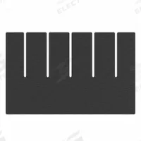AKRO-MILS Divider: 7 1/8 in x 4 1/2 in, Black, For 6 1/2 in Bin Wd, Plastic, Short Side (MPN 41105). Key specifications — ESD Conductive: Not Electrostatic Discharge Conductive; Brand: AKRO-MILS; Material: Plastic; Compatible Manufacturer Model Number: 33105.