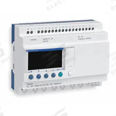 SCHNEIDER ELECTRIC Compact Smart Relay: (12) Resistive, (8) Transistor, 24V AC : 24V DC (MPN SR2B202BD). Key specifications — Brand: SCHNEIDER; Clock Included: Clock Included; Number and Type of Inputs: (12) Resistive; Number and Type of Outputs: (8) Transistor.