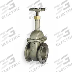MILWAUKEE VALVE Gate Valve: 4 in, Aluminum, Rising, Class 125 Flange, 125 psi CWP, Wheel (MPN 5551-002 4"). Key specifications — Wedge Material: Bronze; Bonnet Material: Aluminum; Brand: MILWAUKEE VALVE.