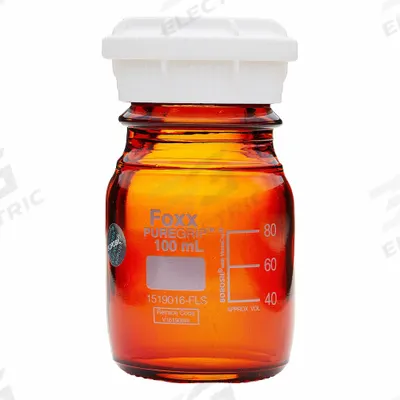 FOXX LIFE SCIENCES Glass Media, BOD, & Specialty Lab Bottles - Glass Lab Media Bottles: 250 mL