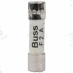 BUSSMANN Fuse: GDA Series, Fast-Acting, 2 A, 250 V AC, Non-Indicating, 5 mm x 20 mm (MPN BK/GDA-2A). Key specifications — Brand: BUSSMANN; Series: GDA; Equivalent Fuse Series: GDA, S501, 216 & GSD.