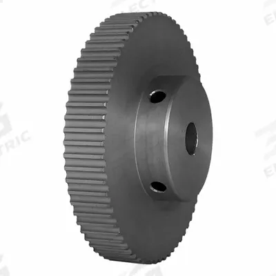 Dayton Timing Pulley: Modified Curvilinear, Fixed, For GT Timing Belt Section - GT Section Fixed-Bore Timing Pulleys with Hub