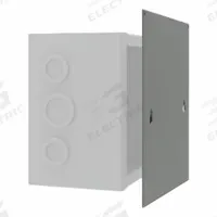 HAMMOND Flush Cover: For Flush Mount Installation Requirements, Steel, 9.5 in x 9.5 in (MPN CSFC88). Key specifications — Finish: Painted; Brand: HAMMOND; Accessory Type: Flush Cover Panel; Application: For Flush Mount Installation Requirements; Material: Steel.
