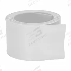 RHINO Color-Coded Shrink Tubing: 1.5 in I.D. Before Shrinking, 0.75 in I.D. After Shrinking, 4 ft Lg (MPN RCT-1.50-W). Key specifications — Color: White; Brand: RHINO.