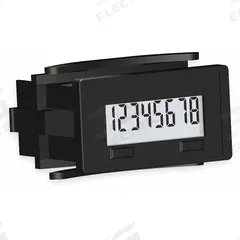 TRUMETER Electronic Counter: Digital Counters, Front Panel Mounting, 1 1/8 in x 2 in, High Contrast (MPN 6300-0500-0000). Key specifications — Features: Reflective Display with Seven Icons, Three Redi-Alerts, and Switch (dry Contact); Mounting Style: Panel; Standards: RoHS; NEMA Enclosure Rating: 12; Display Features: High Contrast; Brand: TRUMETER; Manufacturer Part Number: 6300-0500-0000.