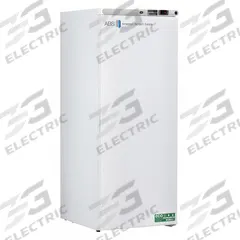 AMERICAN BIOTECH SUPPLY Lab Refrigerator: 10.5 cu ft, Upright, 1°C to 10°C, 26 1/2 in Overall Dp (MPN ABT-HC-10PS). Key specifications — Door Opening Style: Right; Color: White; Alarm Type: Temperature; Manufacturer Part Number: ABT-HC-10PS; Brand: AMERICAN BIOTECH SUPPLY; Product Type: Lab Refrigerator; Door Type: Swing Solid; Refrigerant Type: R-600a.