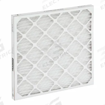 GRAINGER Pleated Air Filter: 24 in x 24 in x 2 in, MERV 10 - MERV 10 Pleated Air Filters