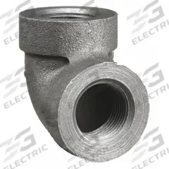 ANVIL Metal Pipe Elbow: 3/4 in x 3/4 in, Female NPT Threaded x Female NPT Threaded, Malleable Iron (MPN 0310500806). Key specifications — Maximum Operating Pressure: 2,000 psi @ 150° F; (DO NOT SEND) Manufacturer Location: Made in USA.