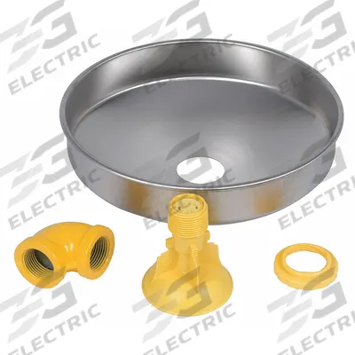 BRADLEY Shower Head: S24-196, Compatible with SpinTec - Shower Heads