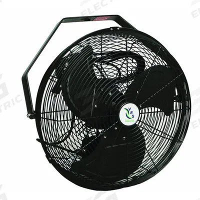 VES-ARTEX Mounted Fan: 18 in Blade Dia, 120V AC, 1/10 hp Motor HP, Wall Mount - Standard Industrial Wall-Mount Fans
