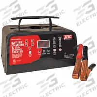 ATEC Battery Charger: Charging, Auto, For AGM/Gel/Wet Cell, Smart, 6.5 ft Cable Lg (MPN 3055A). Key specifications — Automatic/Manual: Automatic; Charging Current @ Voltage: 50 A @ 12V; Charge Type: Smart; Boost Current @ Voltage: 50 A @ 12V; Maintaining Current @ Voltage: 2 A @ 6V; Charger Function: Charging; For Use With Battery Type: Wet Cell; Brand: ATEC.