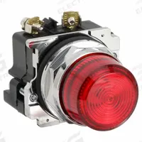 EATON Indicating Light: 30 mm Panel Mounting Size, Red, Fresnel, 1250T Series (MPN 10250T197HLRP2A). Key specifications — Brand: EATON; Series: 1250T.