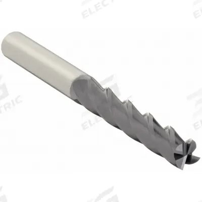 WIDIA HANITA Square End Mill: Carbide, TiAlN Coated, 4 Flute, 5/8" Mill Dia, 4" LOC - General Purpose Carbide Square End Mills