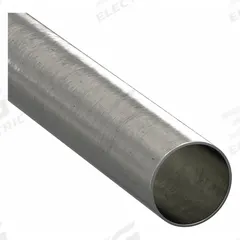 EMT Conduit - Standard: 304 Stainless Steel, Polished, 1/2 in Trade Size, 10 ft Nominal Lg (MPN S10510CT00). Key specifications — Color: Gray.