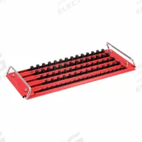 WESTWARD Socket Tray: Red, 20 in Overall Wd, 71 Posts/Slots, Steel (MPN 5WXR3). Key specifications — attr1125348: Steel; attr1125346: WESTWARD; attr1125347: Red.