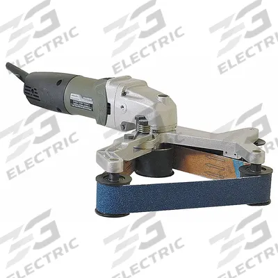 HARDIN Corded Tube Sander: 1 1/2 in Belt Wd, 30 in Belt Lg, 270° Wrap Angle - Corded Pipe & Tube Belt Sanders