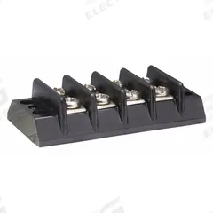 APPROVED VENDOR Barrier Terminal Strip: 4 Poles, 22 AWG – 12 AWG For Wire Sizes, 20 A Max Current (MPN 6ZEG8). Key specifications — Brand: APPROVED VENDOR; For Maximum Wire Size: 12 AWG; For Minimum Wire Size: 22 AWG; Cover Included: No.