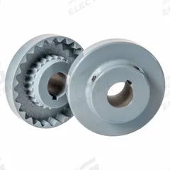 MASTERDRIVE Coupling Flange: 6 Coupling Size, 6,000 RPM Max Speed, 4 in Outside Dia, Cast Iron, Inch (MPN 6S-1-1/16). Key specifications — attr672411: Inch; attr672366: Round Keyed; attr85403: MASTERDRIVE.
