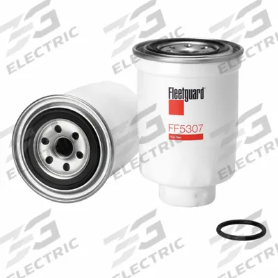 FLEETGUARD Automotive Fuel Filter: Spin-On, 4 in Overall Lg, 3 7/8 in Outside Dia - Spin-On Fuel Filters