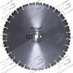 HUSQVARNA Diamond Saw Blade: Concrete, 36 in Blade Dia., 1 in Arbor Size, Wet, Good, Segmented (MPN FLX 230 36). Key specifications — attr1097734: Wet; attr1097738: Large Flat Saw; attr1097751: HUSQVARNA.
