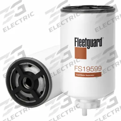 FLEETGUARD Fuel Filter: Spin-On, 6 1/8 in Overall Lg, 3 in Outside Dia, M16-1.50 Thread Size - Spin-On Fuel/Water Separators