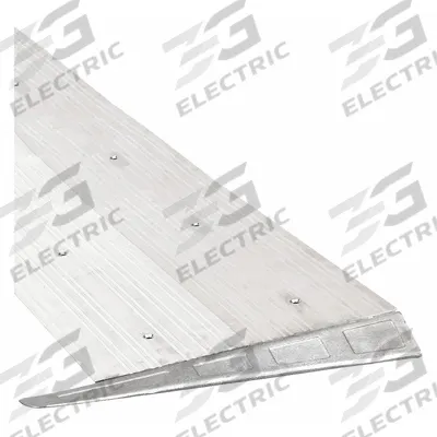NATIONAL GUARD Door Ramp: 75 1/4 in Lg, ADA Compliant - Aluminum Ramps