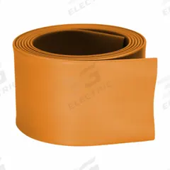RHINO Color-Coded Shrink Tubing: 1.5 in I.D. Before Shrinking, 0.75 in I.D. After Shrinking, 4 ft Lg (MPN RCT-1.50-O). Key specifications — Color: Orange; Brand: RHINO.