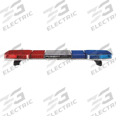 CODE 3 Mini Light Bar: Emergency Vehicle Mini Light Bar, Red, 60 W Watt - Emergency Vehicle Full-Size Light Bars