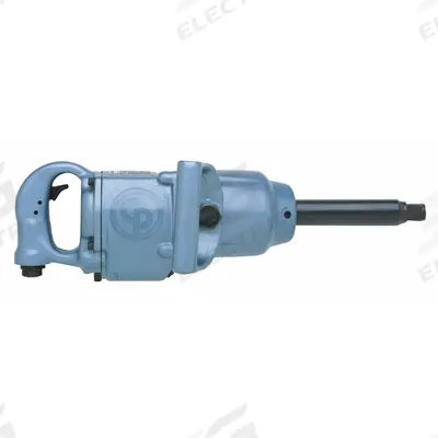 CHICAGO PNEUMATIC Air Impact Wrench: Compact, 1 in Drive, D-Handle, Square - D-Handle Air-Powered Impact Wrenches with Extended Anvils
