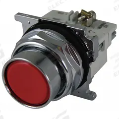 EATON Flush Push Button Operator: Non-Illuminated, Flush Profile, Metallic, 30 mm, 2NC (MPN 10250T102-3). Key specifications — Brand: EATON; Action: Momentary; Series: 10250T; Push Button Material Type: Metallic.