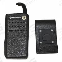 MOTOROLA Case with Swivel Belt Loop: Fits Motorola, Black, Hard Leather, Belt Loop/Cases, Leather (MPN PMLN5866A). Key specifications — Material: Hard Leather; Compatible Radio Brand: Motorola; Manufacturer Part Number: PMLN5866A; Compatible Radio Series: XPR 3000; Product Type: Case with Swivel Belt Loop; Color: Black; Brand: MOTOROLA; Compatible Radio Manufacturer Model Number: XPR 3500 with Limited Keypad.