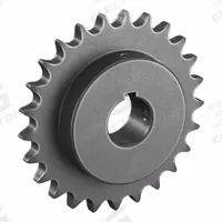 TRITAN Roller Chain Sprocket: 60, For 3/4 in Chain Pitch, 1 1/2 in Bore Dia, 25 Teeth, Steel (MPN 60BS25H X 1 1/2). Key specifications — Brand: TRITAN.