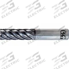 OSG Corner Radius End Mill: Carbide, TiAlN Coated, 7 Flute, 1/2" Mill Dia, 1-1/2" LOC, 0.03" Rad (MPN VGM7-2067)
