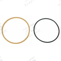 APPROVED VENDOR PTFE Square Ring Piston Seal Set: For 3 1/4 in Bore Dia., Buna N, 58 Shore D (MPN 4PKK5). Key specifications — attr95513: Black; attr95516: (1) Each: PTFE Piston Ring With Nitrile Energizer, 70 Durometer Buna O-Ring; attr95514: -40° to 250°F; attr95511: Buna N; attr95512: 58 Shore D; attr98887: APPROVED VENDOR.
