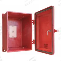 HUBBELL GAI-TRONICS Weatherproof Phone Enclosure: Modular Jack, Weatherproof, Red, NEMA 4X, Plastic (MPN 255-003RD). Key specifications — Color: Red; For Use With: Wall Telephones; Features: Use Anywhere a Weatherproof Telephone is Needed; Manufacturer Part Number: 255-003RD; Brand: HUBBELL GAI-TRONICS; Mounting Location: Surface; Enclosure Rating: NEMA 4X; Includes: RJ11 Jack.
