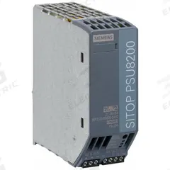 SIEMENS Stabilized Power Supply: DIN Rail, 120 W Output Power - Rated, 5 A Current - Output, Metal (MPN 6EP33338SB000AY0). Key specifications — attr1044898: Single; attr1044874: Metal; attr1044879: 120 to 230V AC; attr211400: SIEMENS.