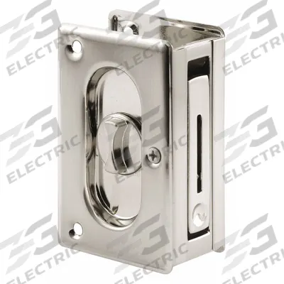 PRIME-LINE Combination Tray and Edge Pull: Unthreaded Holes, Brass, Black - Pocket Door Pull Handle